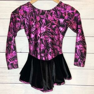 Girls Ice Skating Costume Dress Medium stunning!